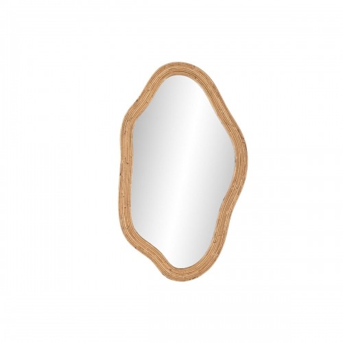 Настенное зеркало Home ESPRIT Натуральный Стеклянный ротанг город 71 x 2,5 x 120,5 cm image 1
