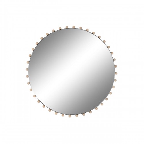 Настенное зеркало Home ESPRIT Чёрный Натуральный Стеклянный Железо современный шары 113 x 4,5 x 113 cm image 1