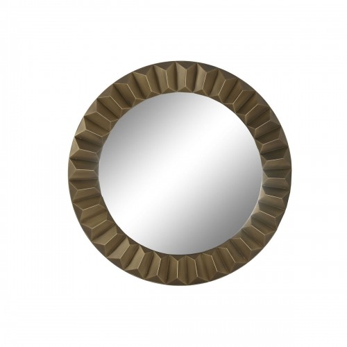 Настенное зеркало Home ESPRIT Позолоченный Стеклянный Железо современный 110,5 x 5,5 x 110,5 cm image 1