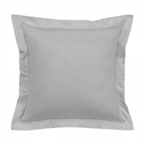 Cushion cover Alexandra House Living QUTUN Pearl Gray 55 x 55 + 5 cm 2 Units image 1