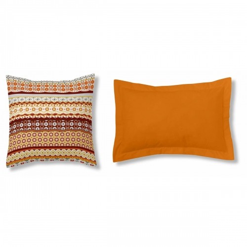 Cushion cover Alexandra House Living Ocre 4 Pieces 2 Units image 1