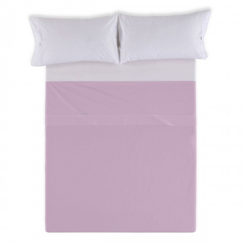 Top sheet Alexandra House Living Light mauve 220 x 275 cm image 1