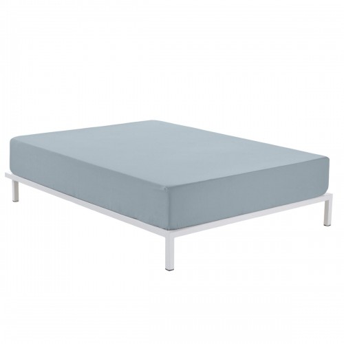 Fitted bottom sheet Alexandra House Living Grey 180 x 200 cm image 1