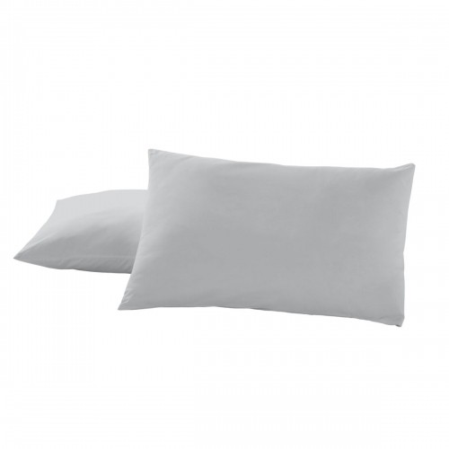 Pillowcase Alexandra House Living Pearl Gray 50 x 80 cm (2 Units) image 1