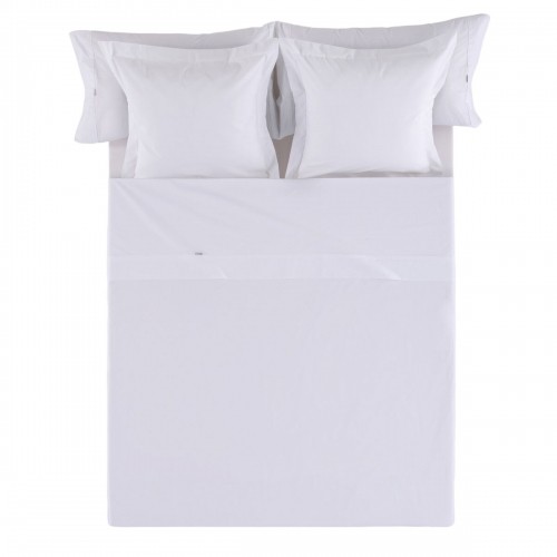 Top sheet Alexandra House Living White 190 x 270 cm image 1