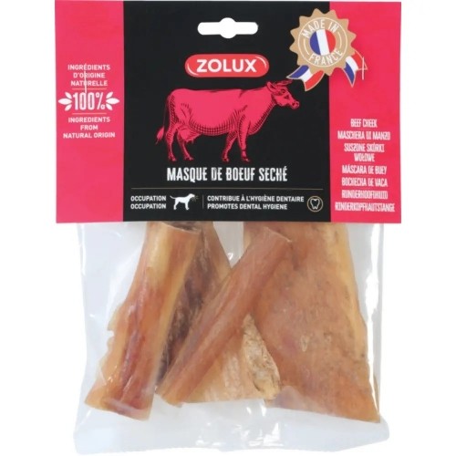 ZOLUX Dried cowhide - chew for dog - 100g image 1