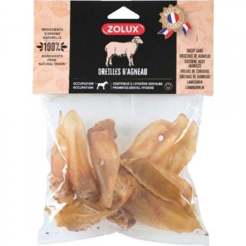 ZOLUX Lamb ears - chew for dog - 100g image 1