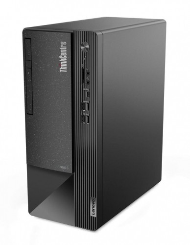 Lenovo ThinkCentre neo 50t Intel® Core™ i5 i5-12400 8 GB DDR4-SDRAM 256 GB SSD Windows 11 Pro Tower PC Black image 1
