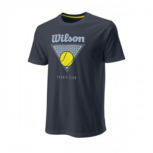 Wilson M TENNIS CLUB TECH TEE India Ink image 1