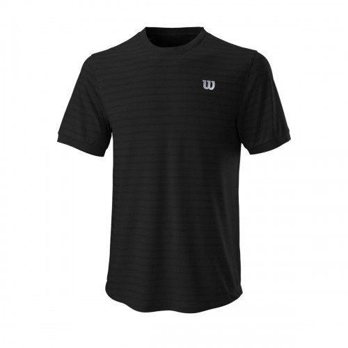 Wilson M STRIPE CREW BLACK image 1