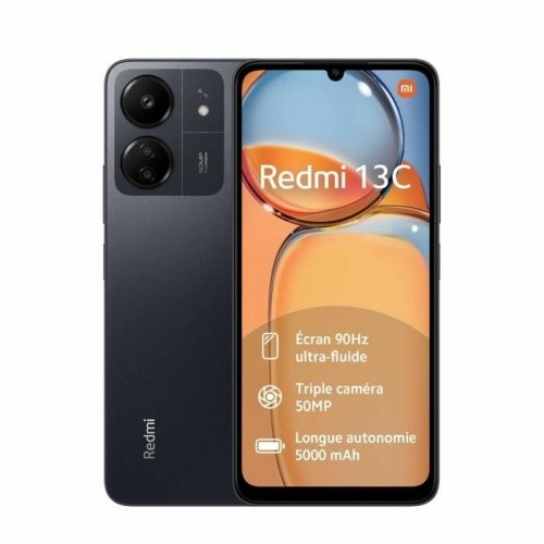 Viedtālrunis Xiaomi Redmi 13C 8GB 256GB Dual Sim Melns image 1