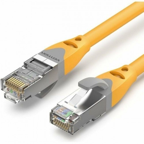 FTP Category 6 Rigid Network Cable Vention IBHYK Yellow image 1