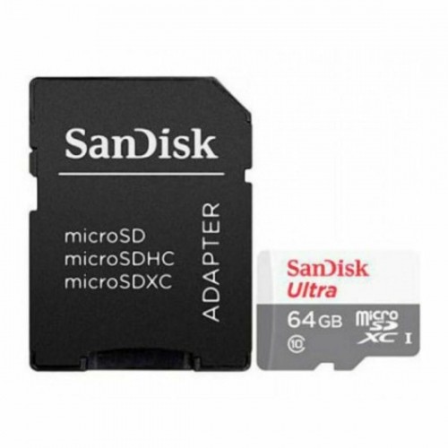 SDXC Memory Card SanDisk 64GB Ultra microSDXC 64 GB image 1