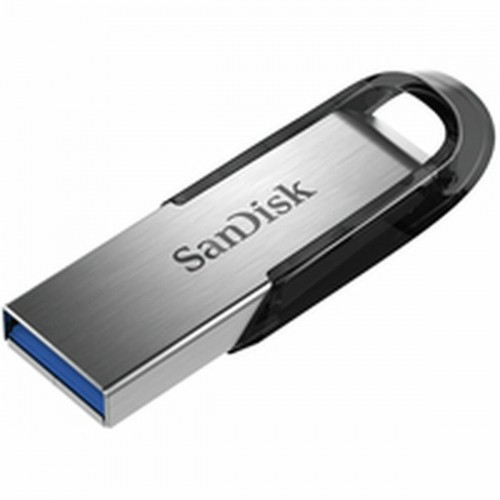 USВ-флешь память SanDisk Ultra Flair Чёрный Серебристый 32 GB image 1