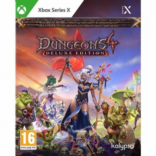 Xbox One / Series X Video Game Microids Dungeons 4 Deluxe edition (FR) image 1