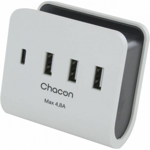 USB Wall Charger Chacon White image 1