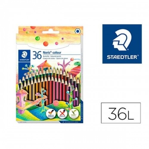 Colouring pencils Staedtler 185 CD36 Multicolour 36 Pieces image 1