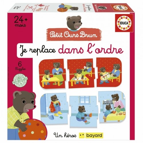 Izglītojošā Spēle Educa Je replace dans l´ordre (FR) image 1
