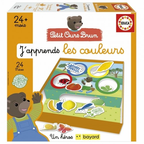 Образовательный набор Educa J´apprends les couleurs (FR) image 1