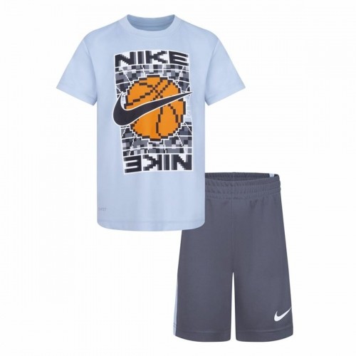 Bērnu Sporta Tērps Nike Df Icon Pelēks Daudzkrāsains 2 Daudzums image 1