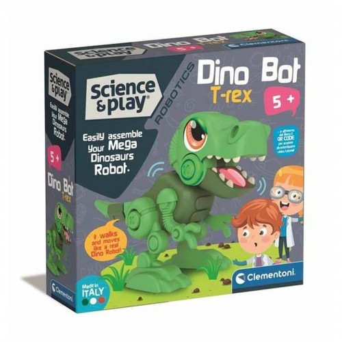 Строительный набор Clementoni Dino Bot T-Rex 20 x 20 x 6 cm image 1