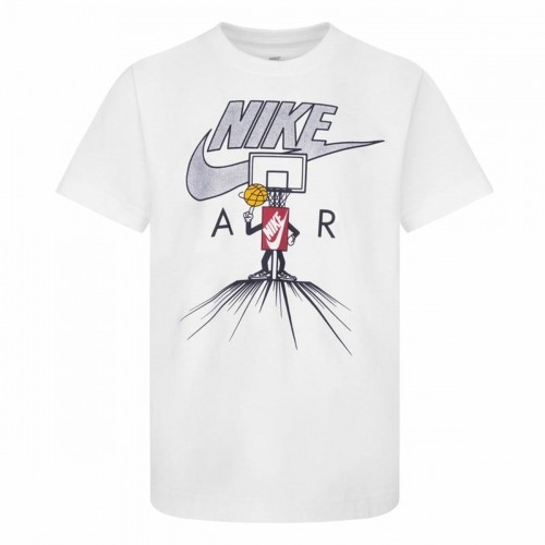 Child's Short Sleeve T-Shirt Nike Icons Of Play White image 1