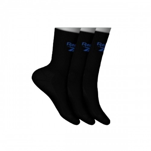 Sports Socks Reebok  FUNDATION CREW R 0258 Black image 1