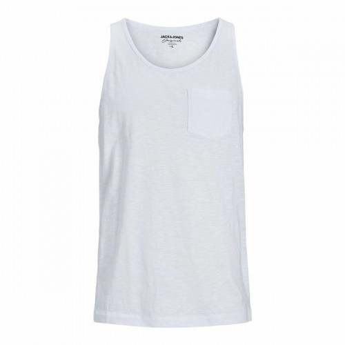 Tank Top Men Jack & Jones Tampa Slub White image 1