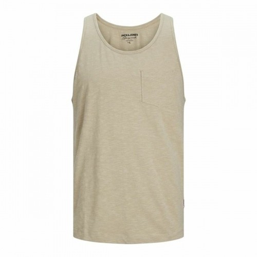 Tank Top Men Jack & Jones Jortampa Slub Beige image 1