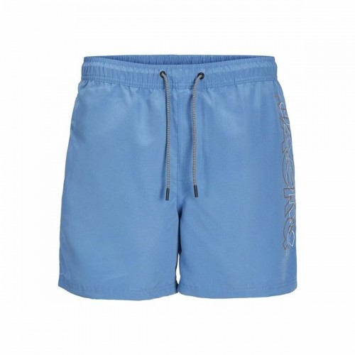 Peldkostīms Bērniem Jack & Jones Jpstfiji Jjswim Double Logo  Zils image 1