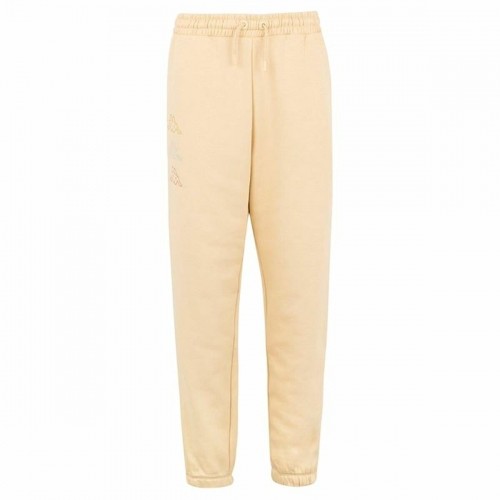 Adult's Tracksuit Bottoms Kappa Kiamata Beige Unisex image 1