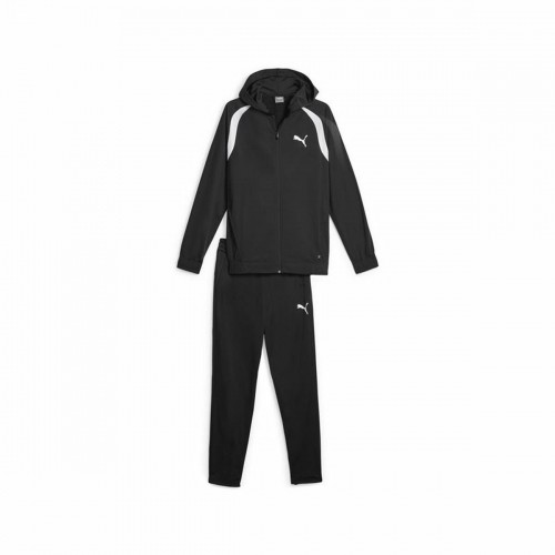 Tracksuit for Adults Puma Poly Op Black Men image 1