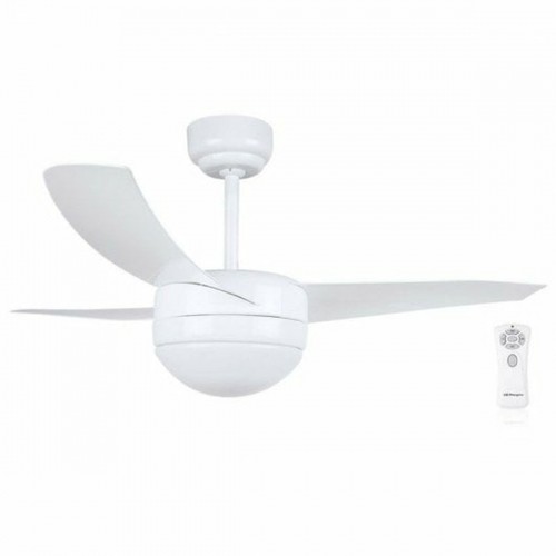 Ceiling Fan with Light Orbegozo CP 88105 60 W White image 1