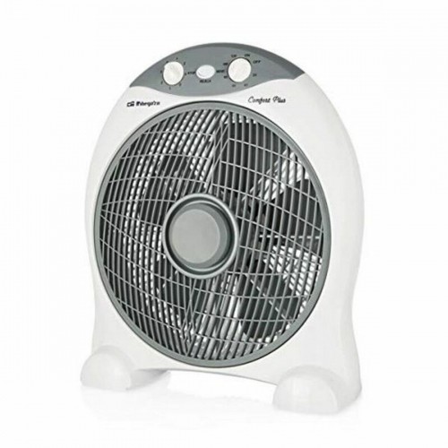 Vloerventilator Orbegozo BF-1030 45W (Ø 30 cm) 45 W Balts/Pelēks image 1