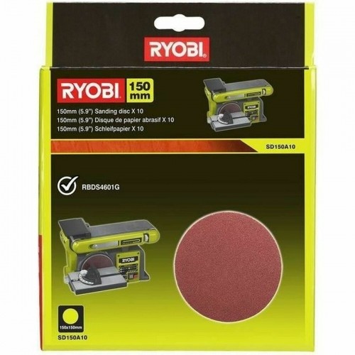 Slīpēšanas diski Ryobi Ø 150 mm (10 gb.) image 1