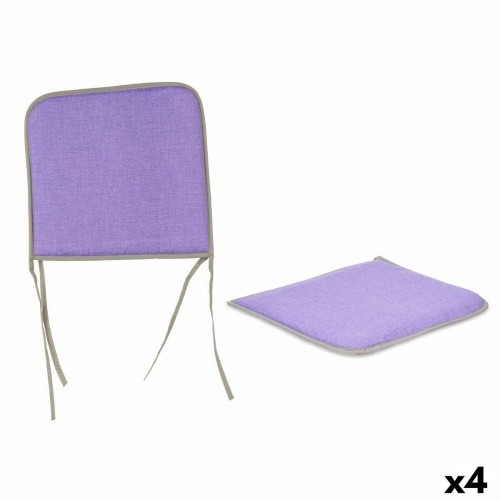 Chair cushion 38 x 2,5 x 38 cm (4 Units) image 1