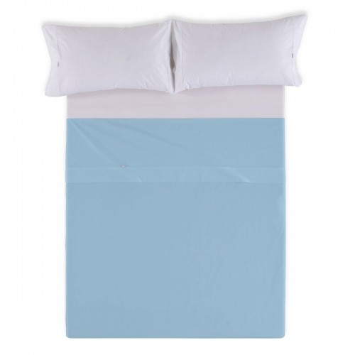 Top sheet Alexandra House Living Blue Celeste 260 x 275 cm image 1