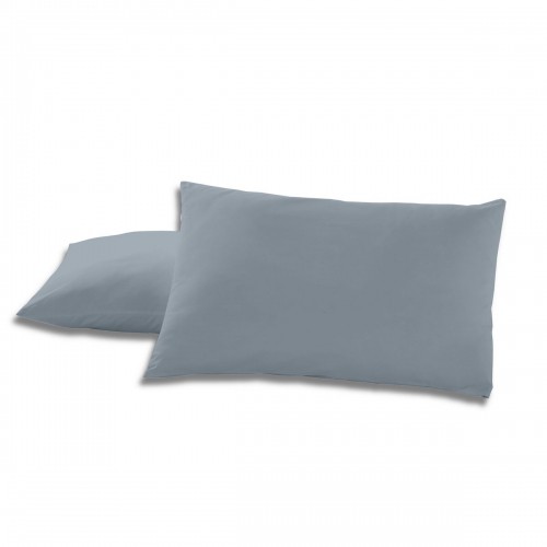 Pillowcase Alexandra House Living Steel 50 x 80 cm (2 Units) image 1