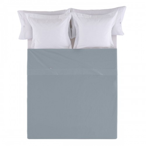 Top sheet Alexandra House Living Steel Steel Grey 240 x 280 cm image 1