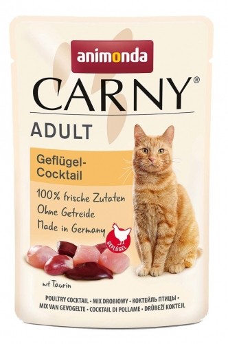 ANIMONDA Carny Adult Poultry cocktail - wet cat food - 85g image 1