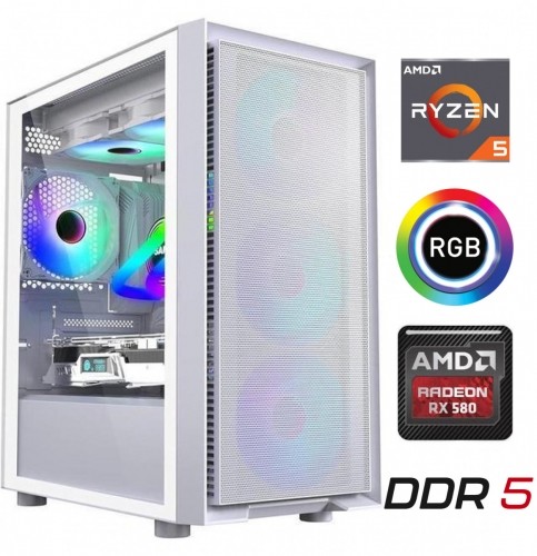 Mdata Gaming Ryzen 5 8500G 16GB 1TB SSD NVME 1TB HDDRX 580 8GB NoOS image 1