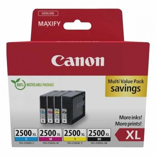 Original Ink Cartridge Canon PGI-2500 XL Multicolour image 1