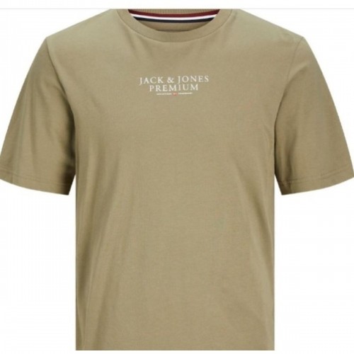 Vīriešu Krekls ar Īsām Piedurknēm Jack & Jones JPRBLUARCHIE SS TEE 12217167 Zaļš image 1