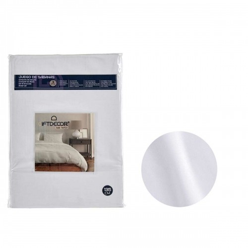 Bedding set White Double 3 Pieces image 1