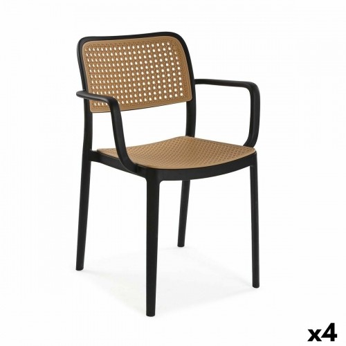 Chair Versa Venus Black 58 x 81,5 x 55 cm (4 Units) image 1