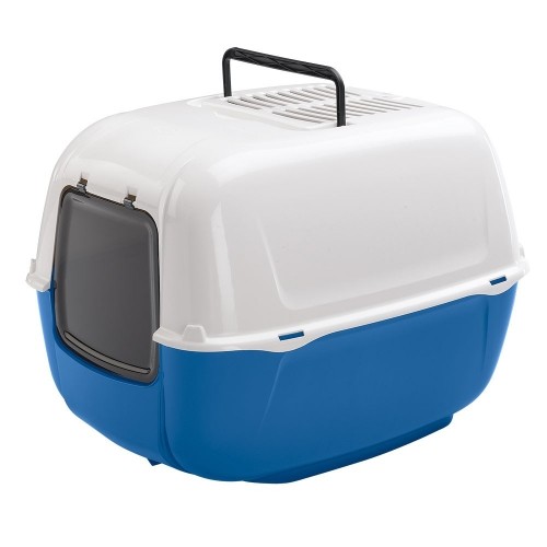 FERPLAST Prima blue - cat toilet - 39,5 x 52,5 x 38cm image 1