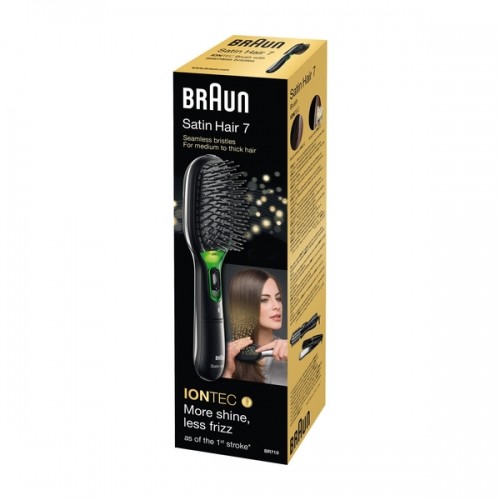 Braun Satin Hair 7 Adult Paddle hairbrush Black 1 pc(s) image 1