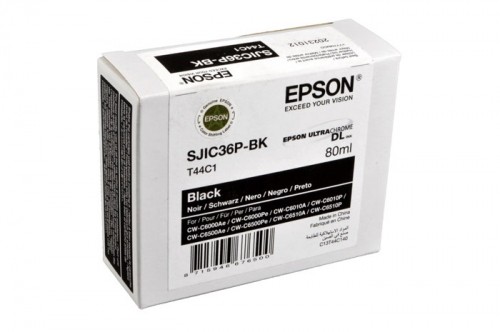 Original Ink- Black Epson SJIC36PK, SJI-C36PK, SJIC-36PK (T44C1, C13T44C140 image 1