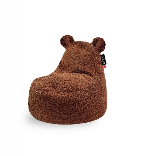 Qubo™ Teddy Marigold FLUFFY FIT пуф (кресло-мешок) image 1