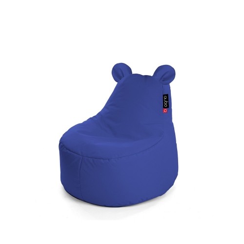 Qubo™ Teddy Bluebonnet POP FIT пуф (кресло-мешок) image 1